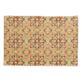 秋万華鏡のように千変万化するパターン 枕カバー (裏面)