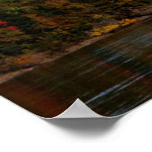 秋上のデラウェア川 ポスター (角)