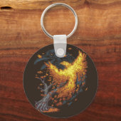 秋上昇 キーホルダー (正面)