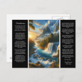 秋下のデシデラタウィスパーズ ポストカード (正面/裏面)