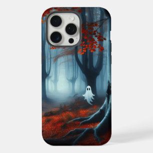 秋不気味の森と幽霊 iPhone 15 PRO MAXケース