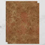 秋不気味ゴシック紙シート (正面/裏面)