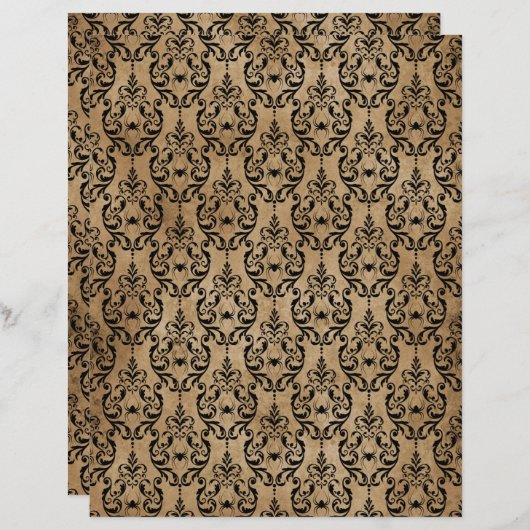 秋不気味ゴシック紙シート (正面/裏面)