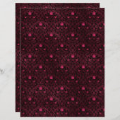 秋不気味ゴシック紙シート (正面/裏面)