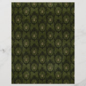 秋不気味ゴシック紙シート (裏面)