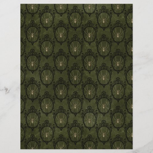 秋不気味ゴシック紙シート (正面)