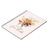 秋与えに感謝していは ノートブック (左側)