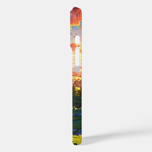 秋丘陵パノラマ Case-Mate iPhoneケース (裏面 / 左)