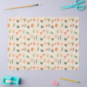 秋中ハート2 薄葉紙 (クラフト)