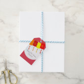 秋中国のフェスティバルムーンフェスティバル ギフトタグ (より糸付き)