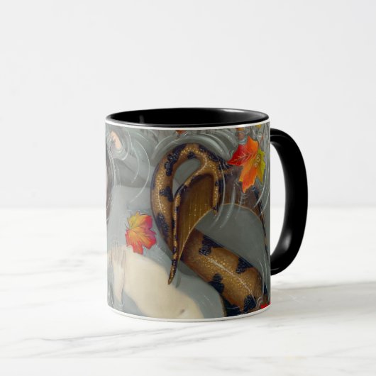 "秋人魚"のマグ マグカップ (正面右)