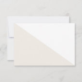 秋側フローラ結婚詳細囲みカード 出欠カード (裏面)