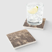 秋先住民草アットサンライズ ストーンコースター (横)