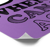 秋入りラブスリープおもしろいポスターサイン ポスター (角)