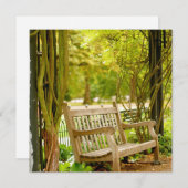 秋公園ベンチ (正面/裏面)