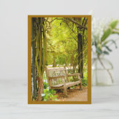 秋公園ベンチ (スタンド正面)