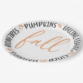 秋円 ペーパープレート (アングル)