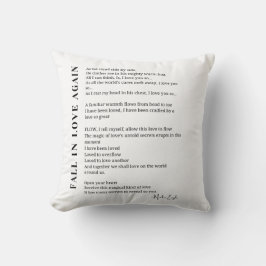 秋再恋の詩歌芸術 クッション