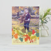 秋写真感謝祭カード シーズンカード (スタンド正面)