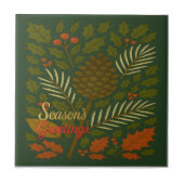 秋冬の節目 タイル (正面)