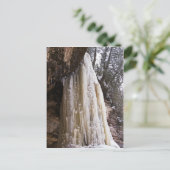 秋凍っていの後のコピー ポストカード (スタンド正面)