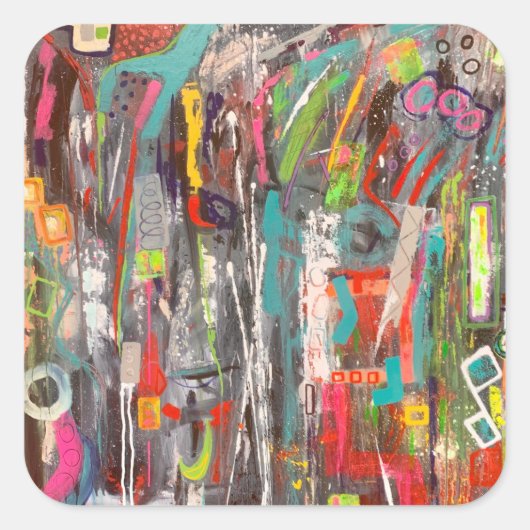 秋出力シール スクエアシール (正面)