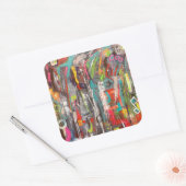 秋出力シール スクエアシール (封筒)