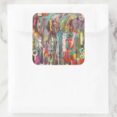 秋出力シール スクエアシール (バッグ)