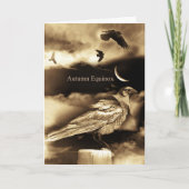 秋分と天月 カード (正面)