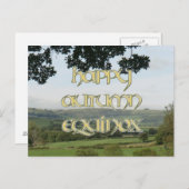 秋分のはがき ポストカード (正面/裏面)