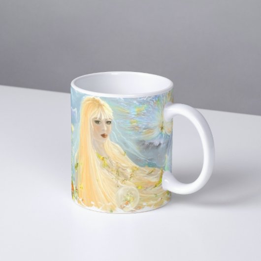秋分の日ボーンチャイナマグ ジャンボコーヒーマグカップ