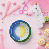 秋分の日月 ペーパーボウル (パーティー)