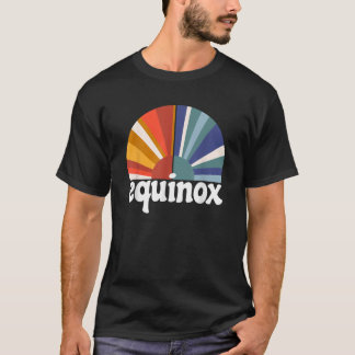 秋分太陽と月冬至春 Tシャツ