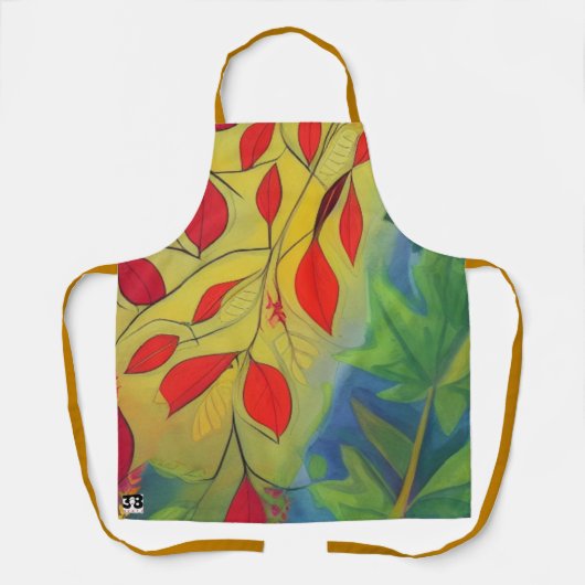 秋分点 エプロン (正面)