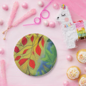 秋分点 ペーパープレート (パーティー)