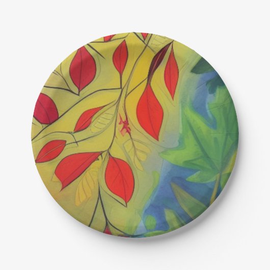 秋分点 ペーパープレート (正面)