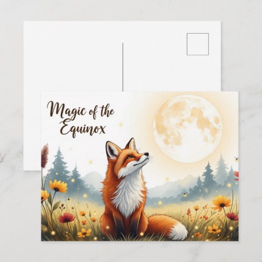 秋分点 ポストカード (正面/裏面)