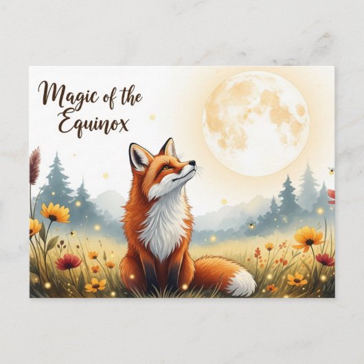 秋分点 ポストカード (正面)