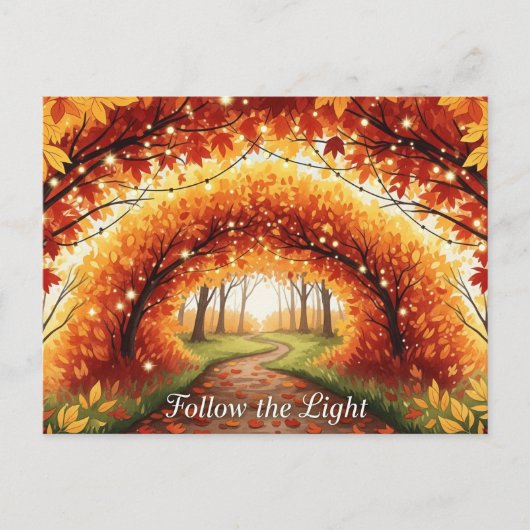 秋分点 ポストカード (正面)