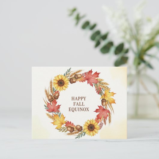 秋分点 ポストカード (スタンド正面)