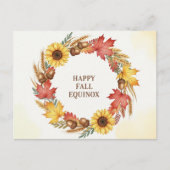 秋分点 ポストカード (正面)