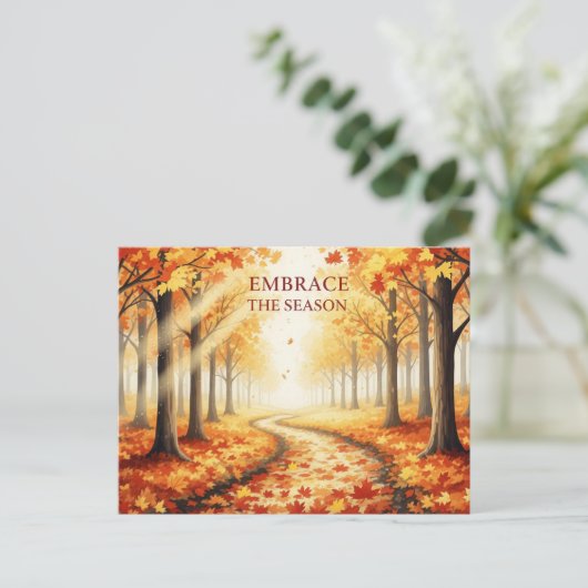 秋分点 ポストカード (スタンド正面)