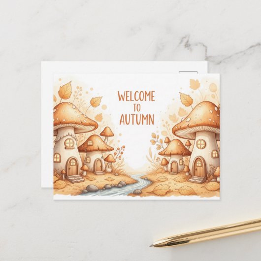 秋分点 ポストカード (正面/裏面インサイチュ)