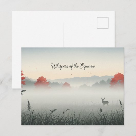 秋分点 ポストカード (正面/裏面)