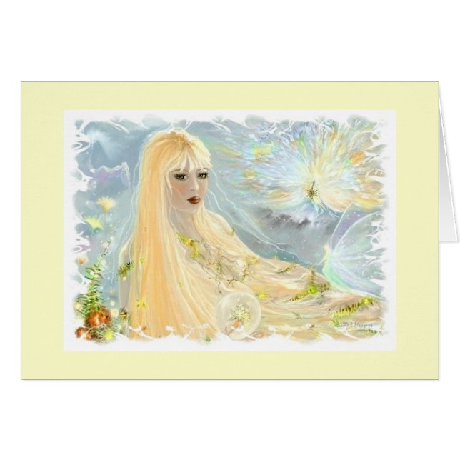 秋分、カード (正面横)