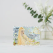 秋分 名刺 (スタンド正面)