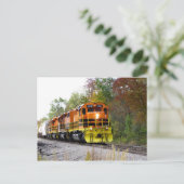 秋列車の色 ポストカード (スタンド正面)