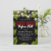 秋前の最後の呼びかけ 招待状 (スタンド正面)