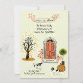 秋前面ドア移動アナウンス 招待状 (正面)