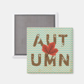 秋動揺してモダン マグネット (正面/裏面)